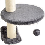 4-piece Cat Wall Furniture W/ Hammock, Ladder, Platforms - Dark Grey | Dark Grey