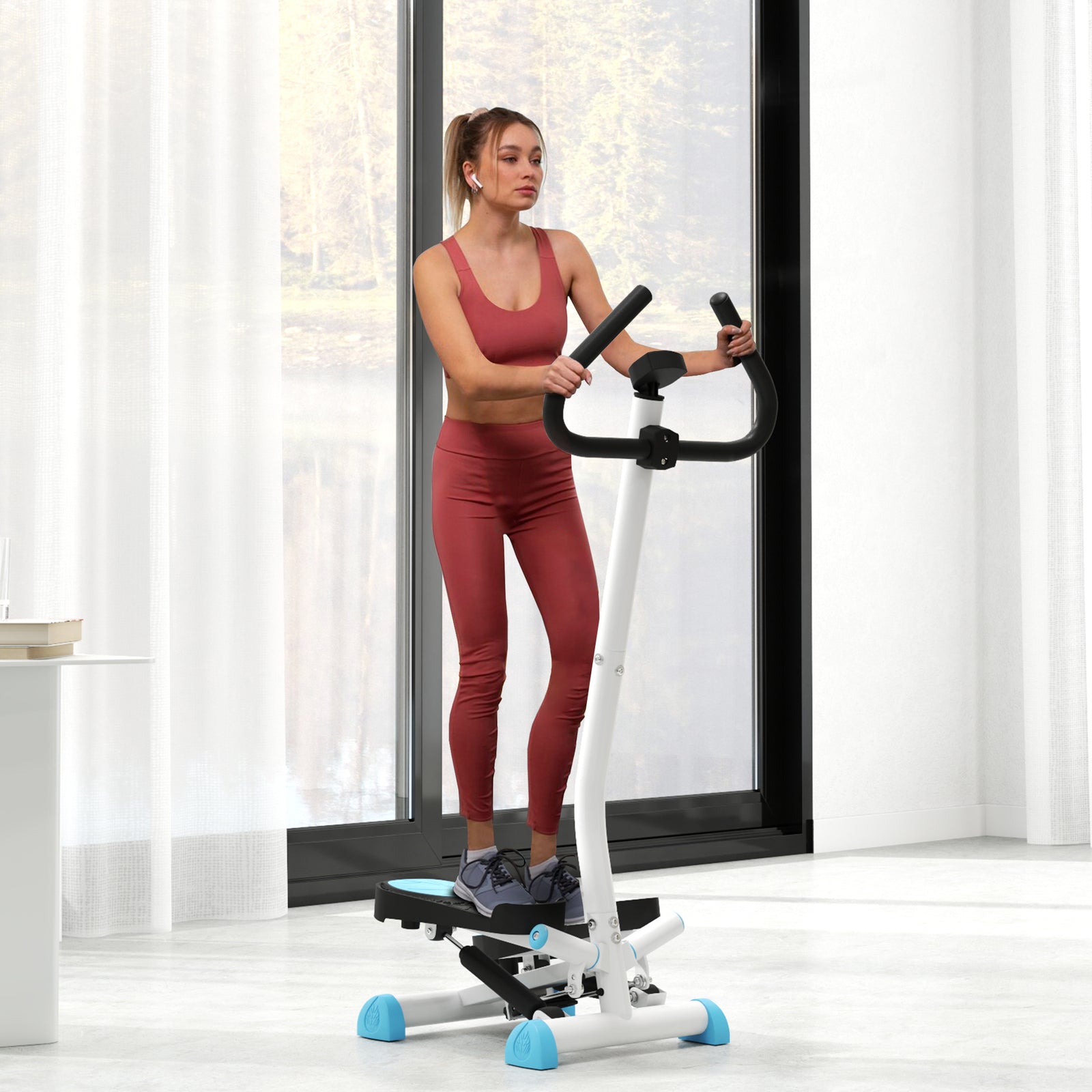 Twister Stepper Step Machine With Adjustable Resistance | Blue