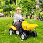 Ride On Tractor No Power For Kids With Manual Control Bucket