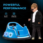 Angry Bird Licensed 12v Kids Bumper Car W/ Joysticks, Remote | Blue