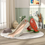 3 In 1 Kids Slide, Carrot-themed Foldable Indoor Slide For 1-3 Years