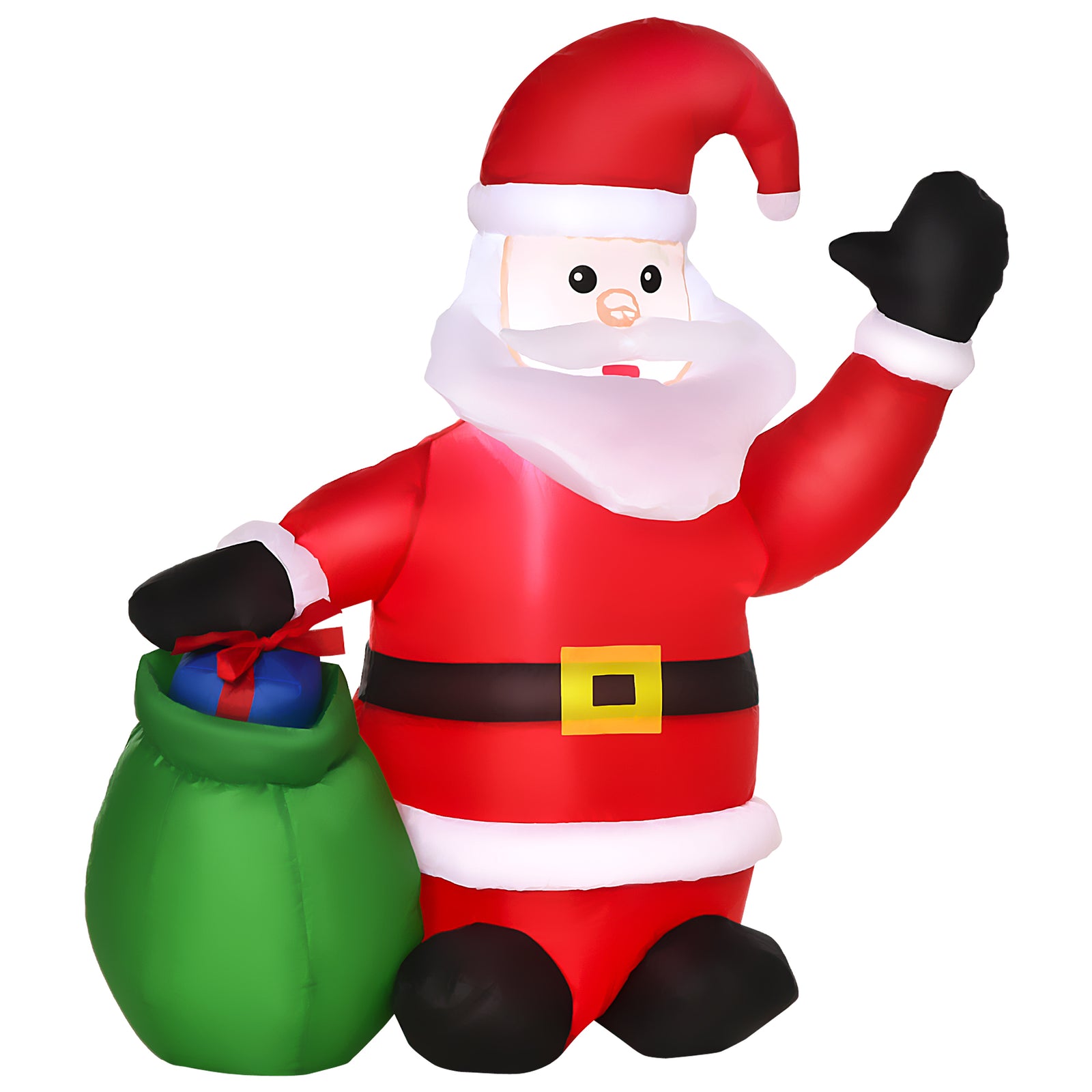 4ft Inflatable Christmas Santa Claus Led Lighted Yard