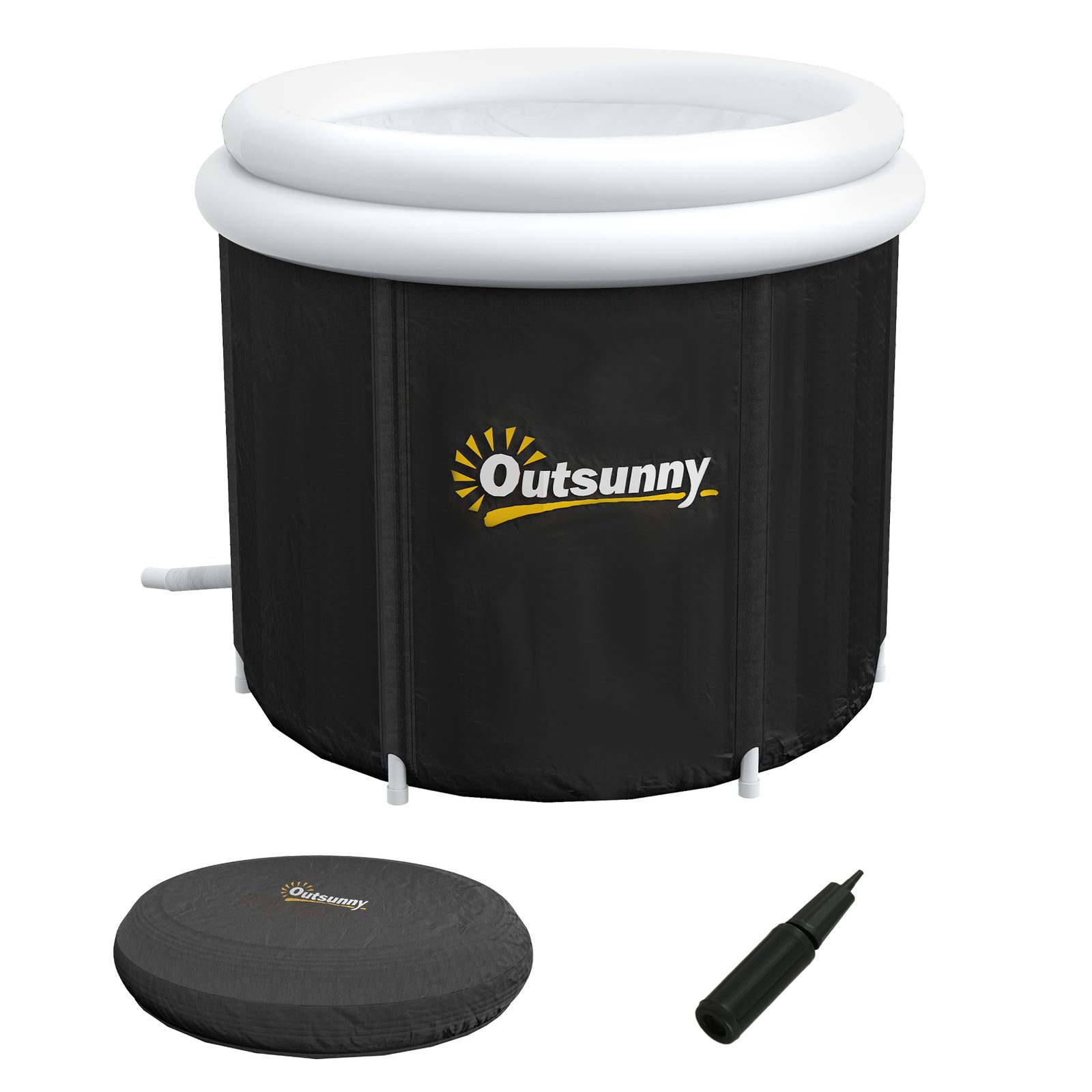 Polar Recovery Tub - Portable Ice Bath - Black | Black