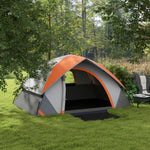 2 Man Camping Tent W/ Sewn-in Groundsheet, 3000mm Waterproof | Multi Colour
