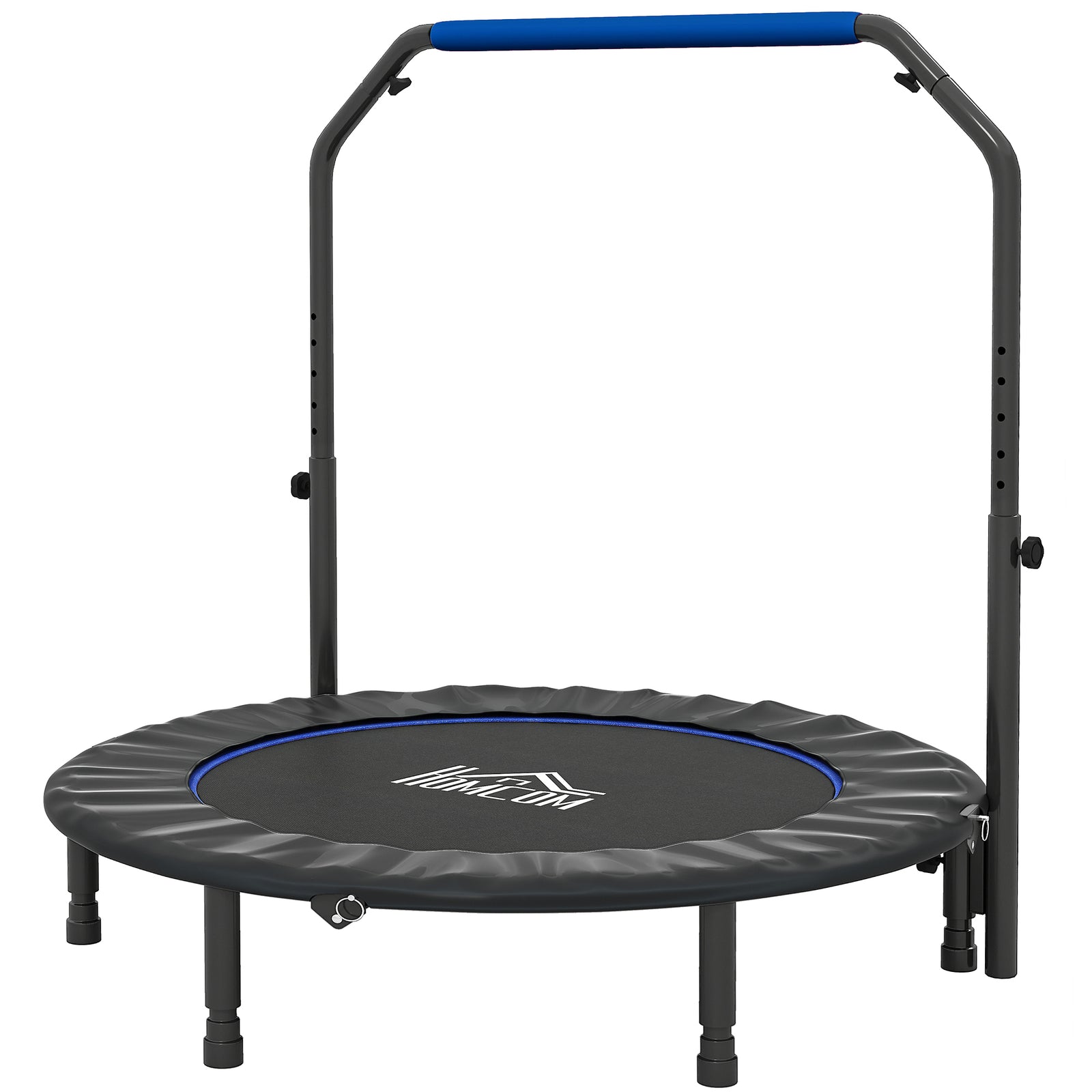 48 Foldable Mini Trampoline Fitness Trampoline Rebounder | Blue
