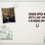 Peaky Blinders Birthday Card With Detachable Coaster Official Product