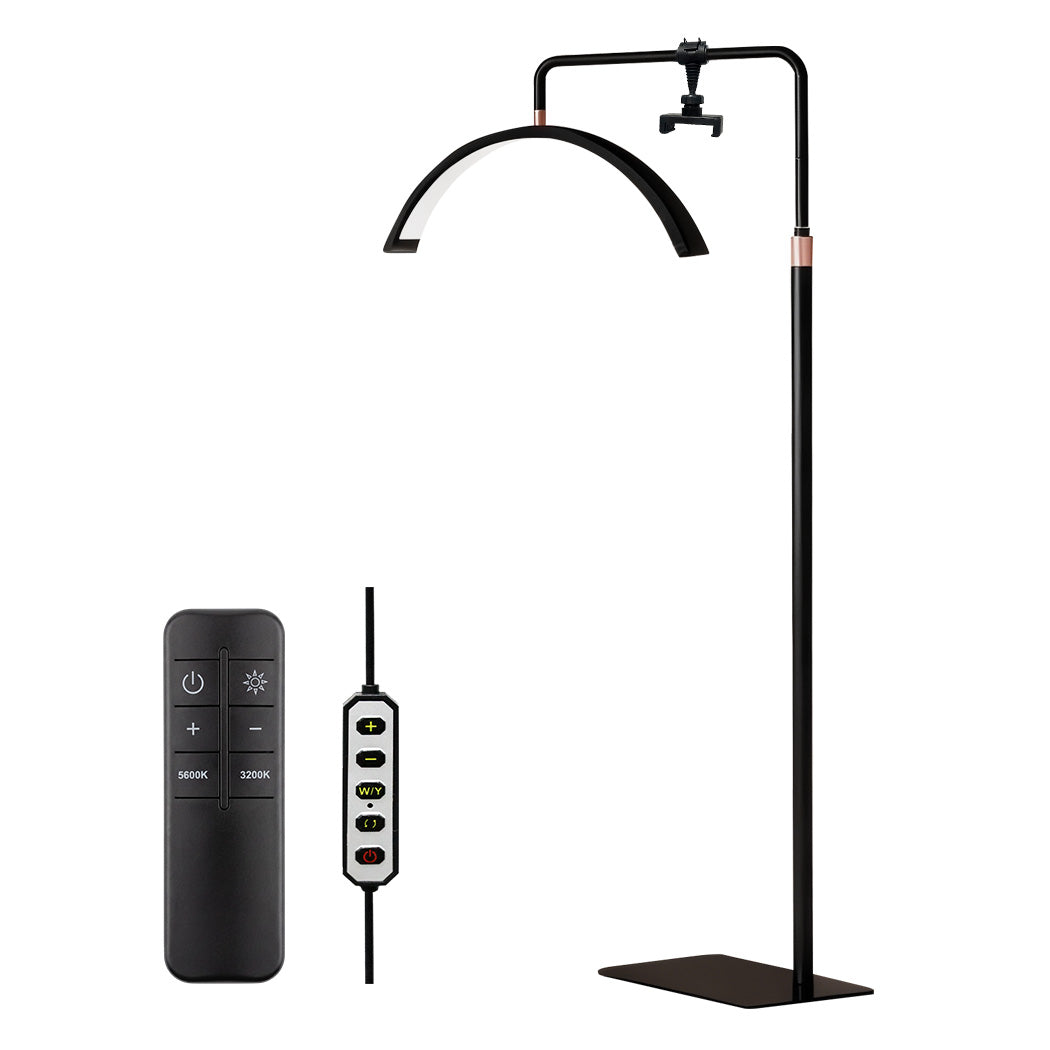 Emitto Led Lash Light Half Moon Lamp For Lash Extension Tattoo Aluminium Alloy
