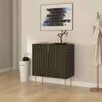 Freestanding Storage Cabinet With Adjustable Shelf