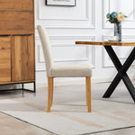 Almont Fabric Dining Chairs - Set Of 2 | Beige