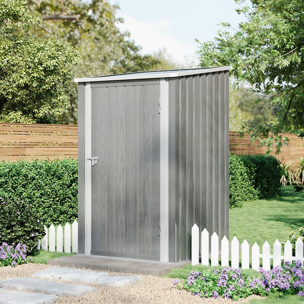 3 X 3ft Outdoor Metal Garden Storage Shed