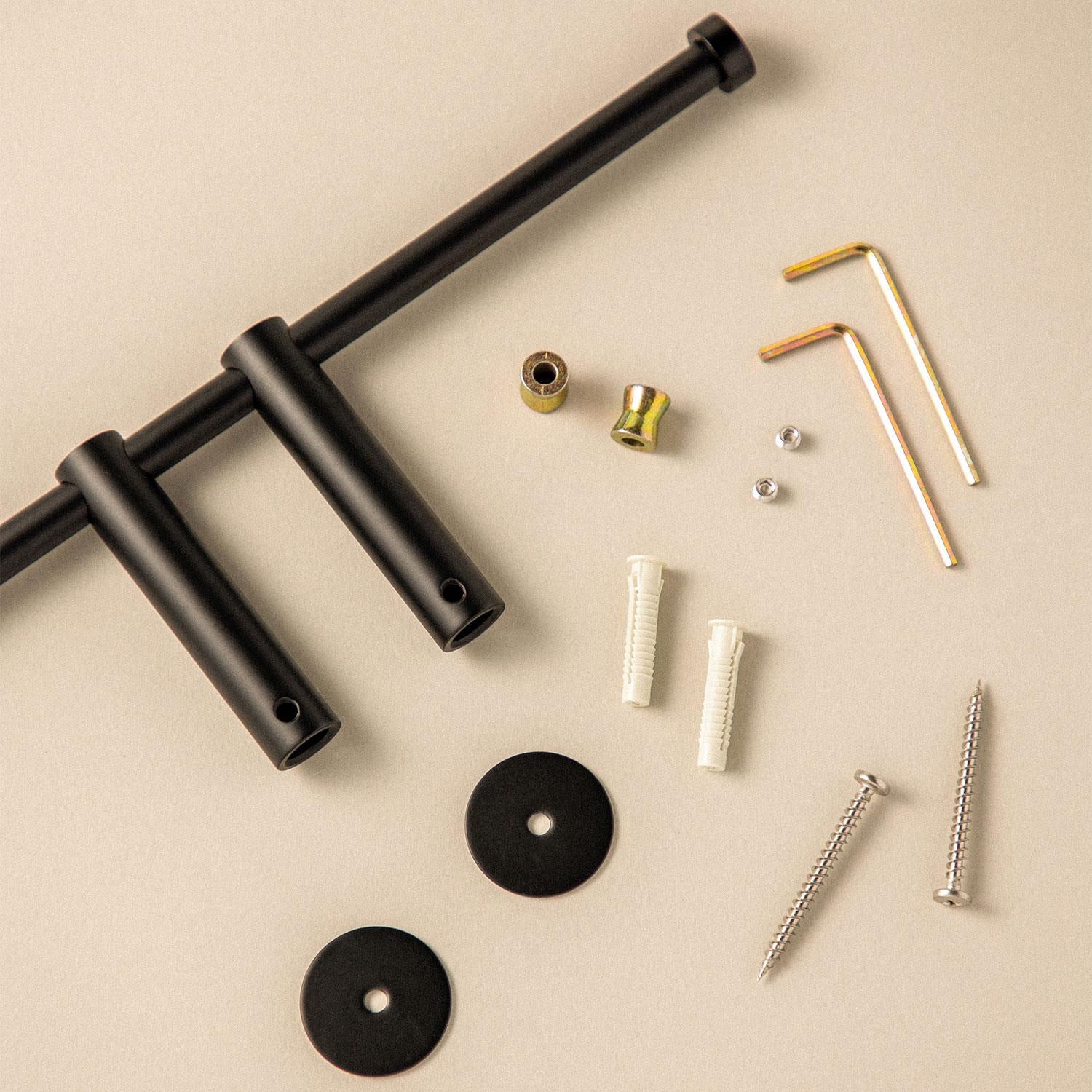 Double Paper Holder Without Cover Matt Stainless Steel Logic