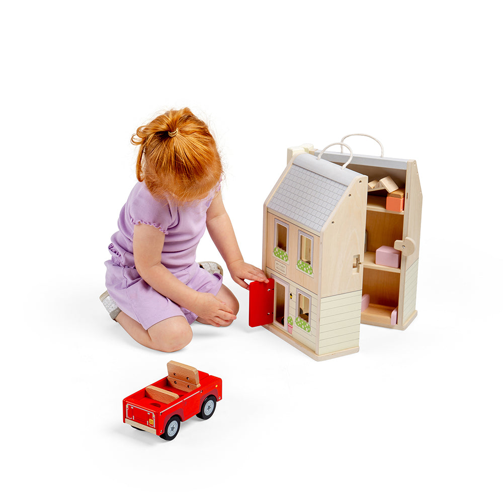 My First Doll House, Wooden Dolls House, Wooden Toys