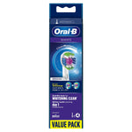 3d White Clean Maximiser Replacement Toothbrush Head, Pack Of 4