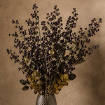 Pack Of 6 X 85cm Artificial Dark Berry Stem
