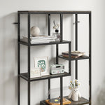 HOMCOM Industrial Bookcase 7-tier Bookshelf Shelving Unit