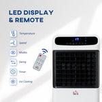 Mobile Air Cooler, Evaporative Ice Cooling Fan Humidifier