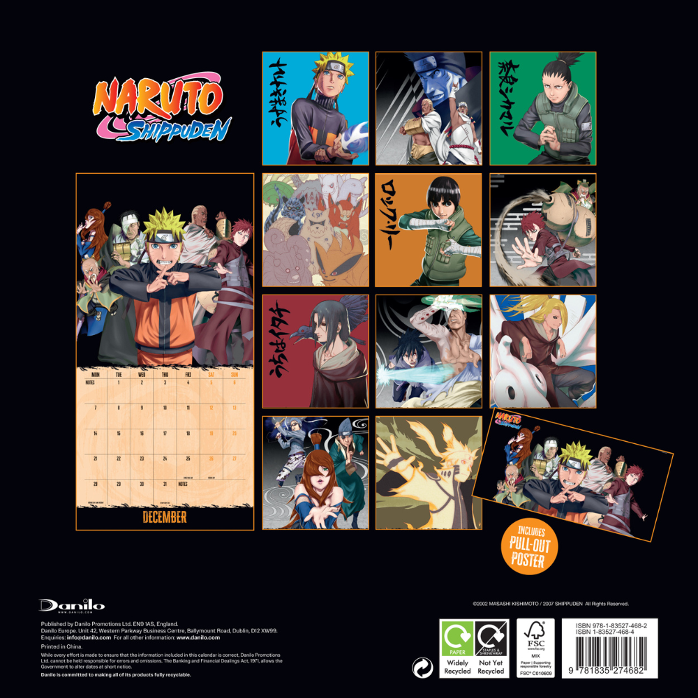 2026 Square Calendar Official Product