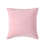 Luxury Cotton Velvet Cushion Cover | 40cm x 40cm | Pink