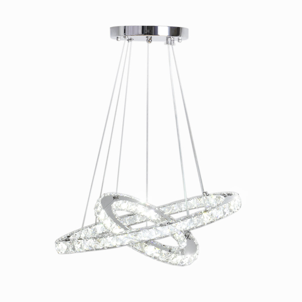 Modern Adjustable Crystal Led Pendant Light