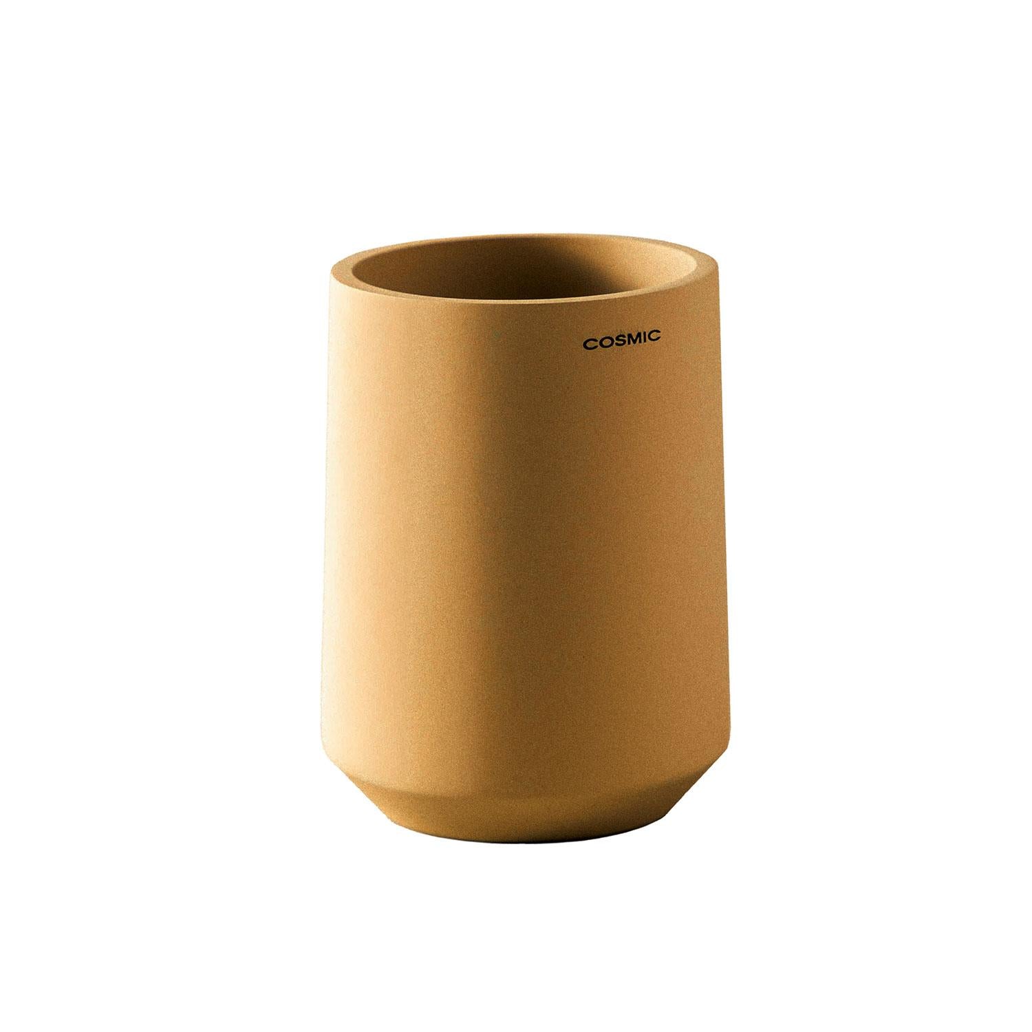 Toothbrush Holder Big & Durable Polyresin Saona Collection | Tangerine