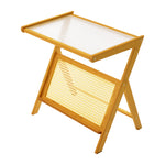 Breeins Small Bamboo End Table