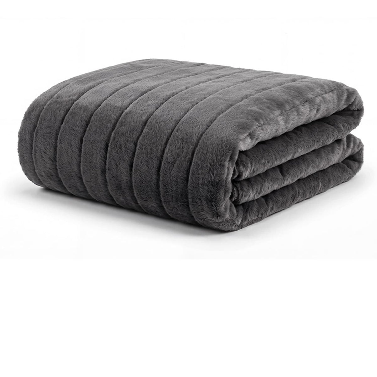 Hockley Faux Fur Throw | 130cm x 150cm | Grey