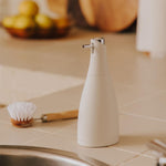 Soap Dispenser 300ml Matt Grey Unique Design Soft Finish Saku Collection