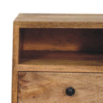 Solid Wood Solis 1-drawer Oak-ish Wall Mounted Nightstand