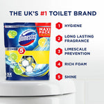 Power 5 Lime Toilet Rim Blocks For Long-lasting Protection 55g