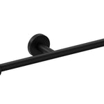 Double Toilet Roll Holder, Matt Black, Hidden Fixings, Start Collection