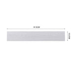 Rustic Style Wood Plank Pvc Flooring Set Of 36