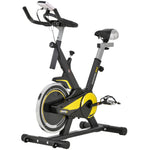 10kg Flywheel Upright Exercise Bike W/ Adjustable Resistance
