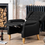 Galena Recliner Armchair | Black