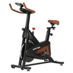 Exercise Bike, Quiet, Adjustable Seat, Lcd Monitor | Black