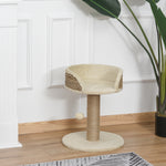 Cat Tree Tower Activity Centre With Scratching Posts | Beige