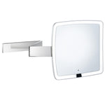 Chrome Shaving Make Up Led Mirror Usb Charging 7x Magnify | Polished Chrome