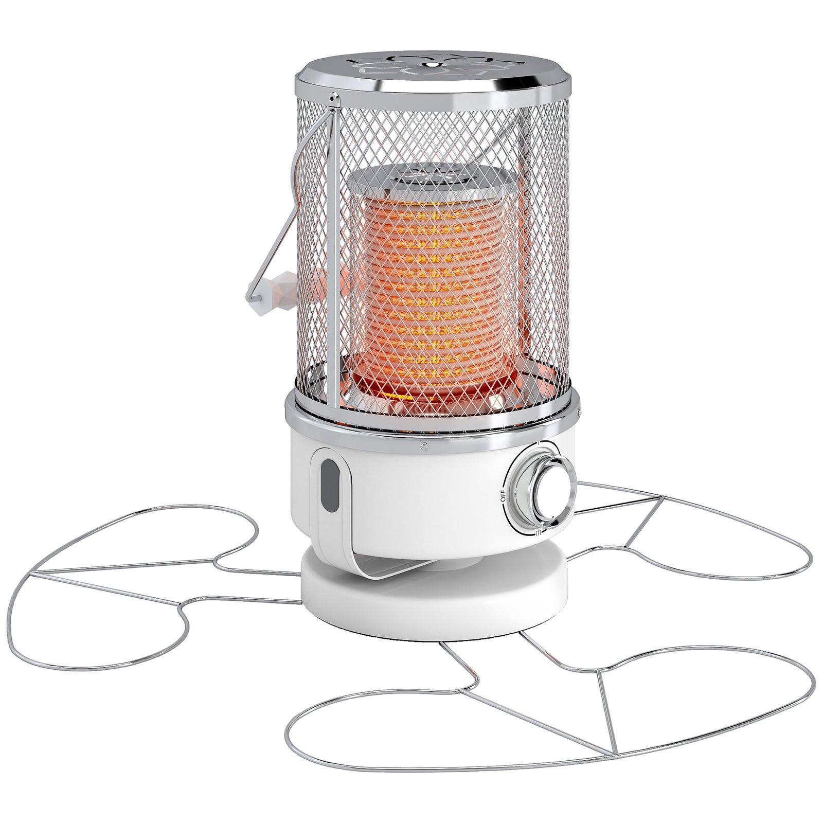Outsunny Patio Electric Heater With Separation Coil