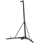 00bk Foldable Adjustable Punch Bag Stand | Black