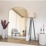 Yōko - Metal Gentle Arch Mirror | 200cm x 120cm | Gold