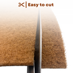 Non-shed Synthetic Coir Step Mat 75cm X 25cm | Set of 1 | Brown