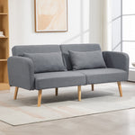 Convertible Sofa Bed Settee With Adjustable Backrest | One Size