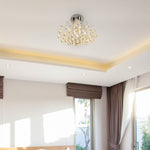 Modern K9 Crystal Chandelier Ceiling Lighting 3 Light