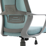 Mesh Desk Chair Adjustable Height | Blue