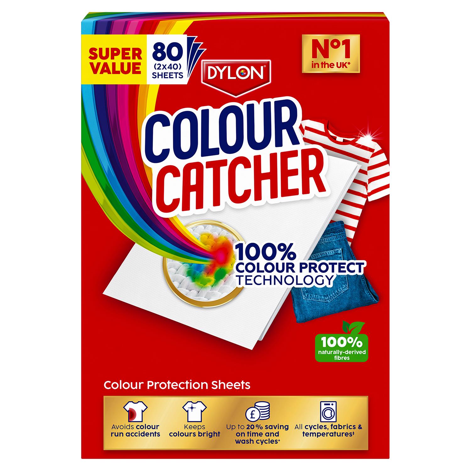 Colour Protection Laundry Sheets To Prevent Colour Run | 80 Sheets