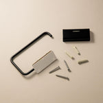 Toilet Roll Holder Screw-in/self-adhesive Chrome Silver Next Collection