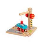 Railway Gravel Crane for Wooden Train Sets