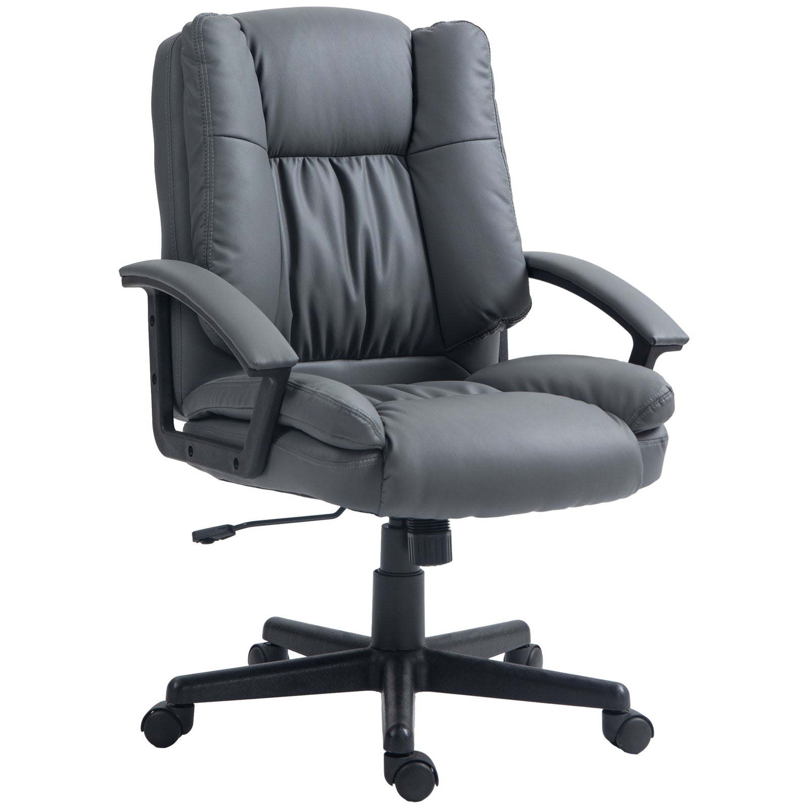 Modern Executive Office Chair Adjustable | Dark Gray