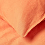 Linen Housewife Pillowcase | King Pillow Case | Burnt Orange