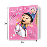 Princess Agnes Birthday Card Official Product