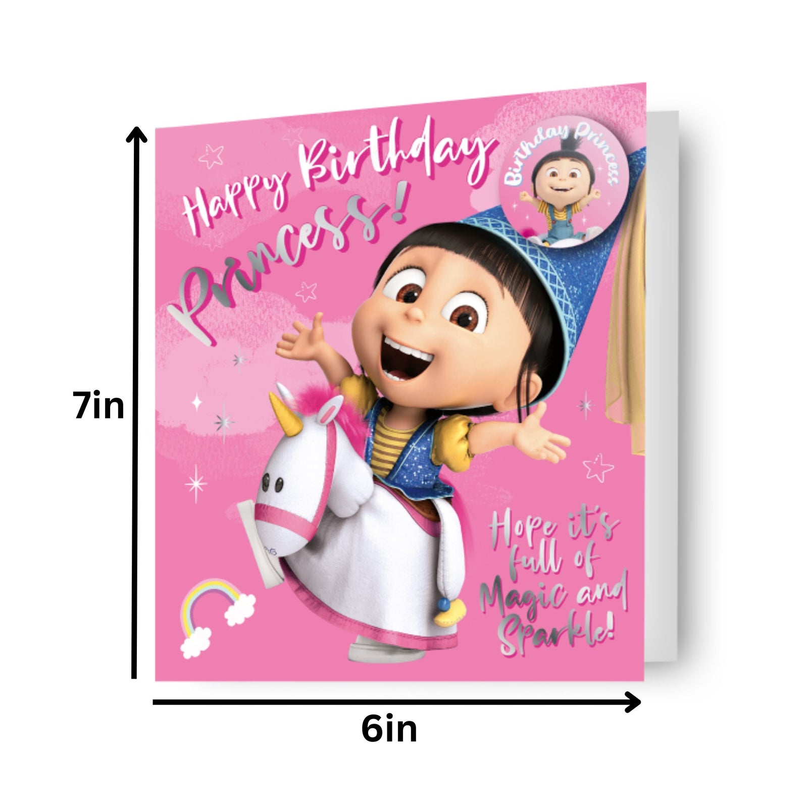 Princess Agnes Birthday Card Official Product